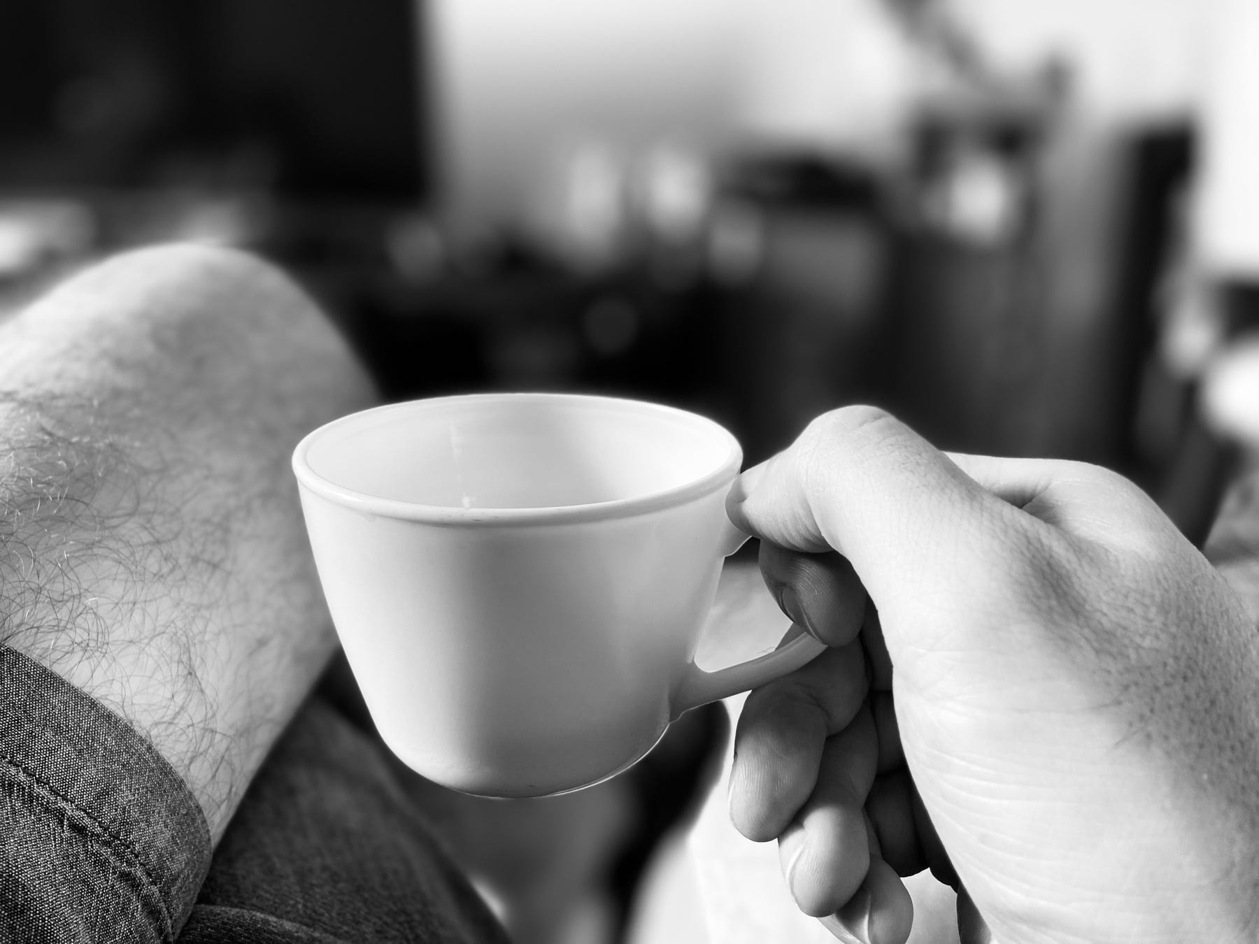 Una taza de café