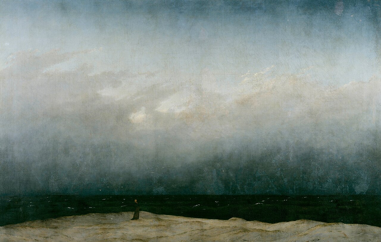 The Monk by the Sea by Caspar David Friedrich